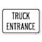 Signmission Driveway Sign Truck Entrance Heavy-Gauge Aluminum Sign, 12" x 18", A-1218-24122 A-1218-24122 - alternate 1